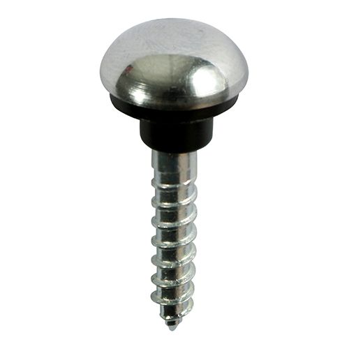 Chrome Mirror Screws 4.0 x 30mm Bag 10 (08114CMIRP)