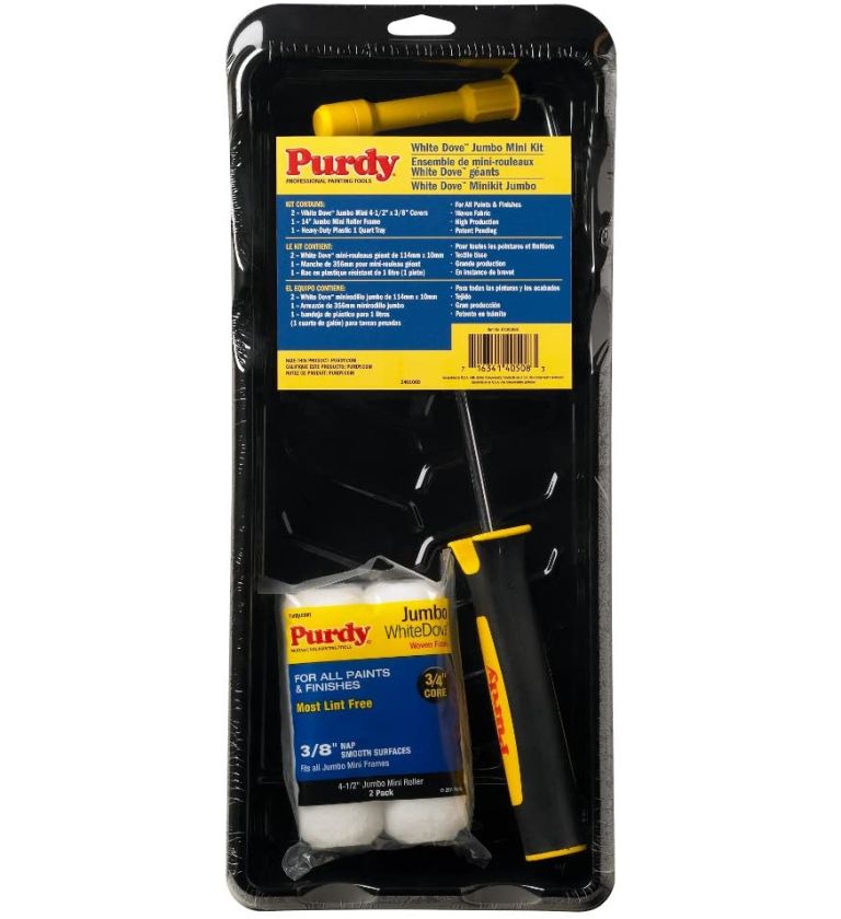 White Dove Mini Jumbo Roller Starter Kit 4.5"