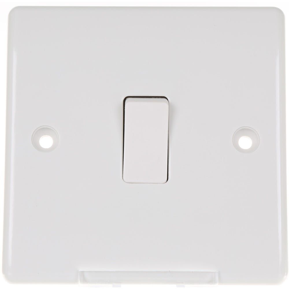 Nexus White 10A Single Switch 2 Way