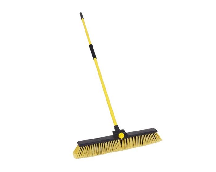 BULLDOZER Heavy-duty Broom Clipped with Handle 600mm (24in)