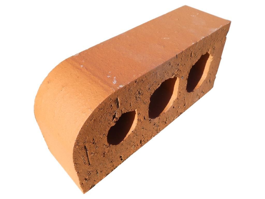BN1.2 Single Bullnose - Smooth Red