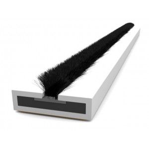 White 10x4mm (2.1m) Intumescent Fire & Smoke - 30FS