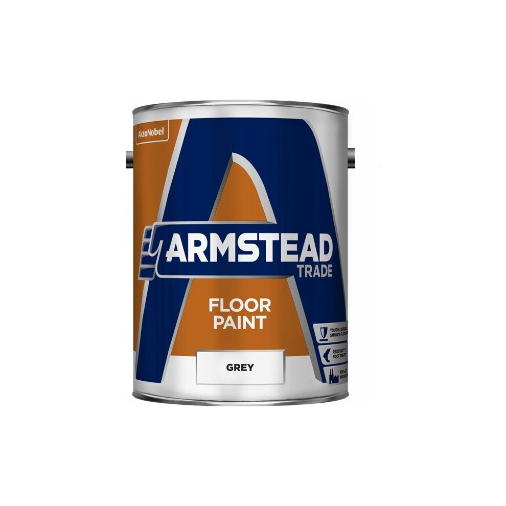 Armstead Trade Floor Paint Grey 5L