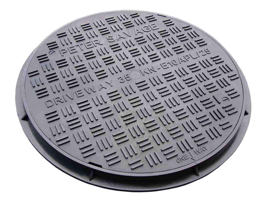 EJ 450mm Dia Polypropylene Single Seal Cover 35kN E10APL