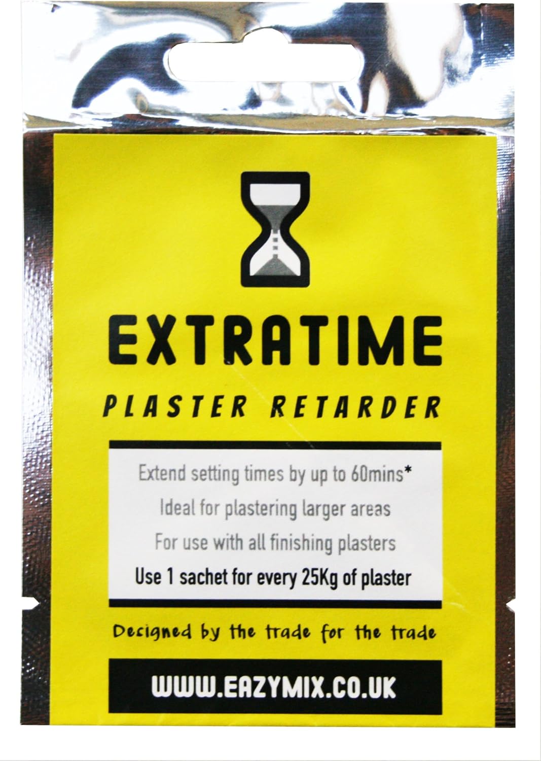 Extratime Plaster Retarder - 1 sachet for every 25KG of plaster