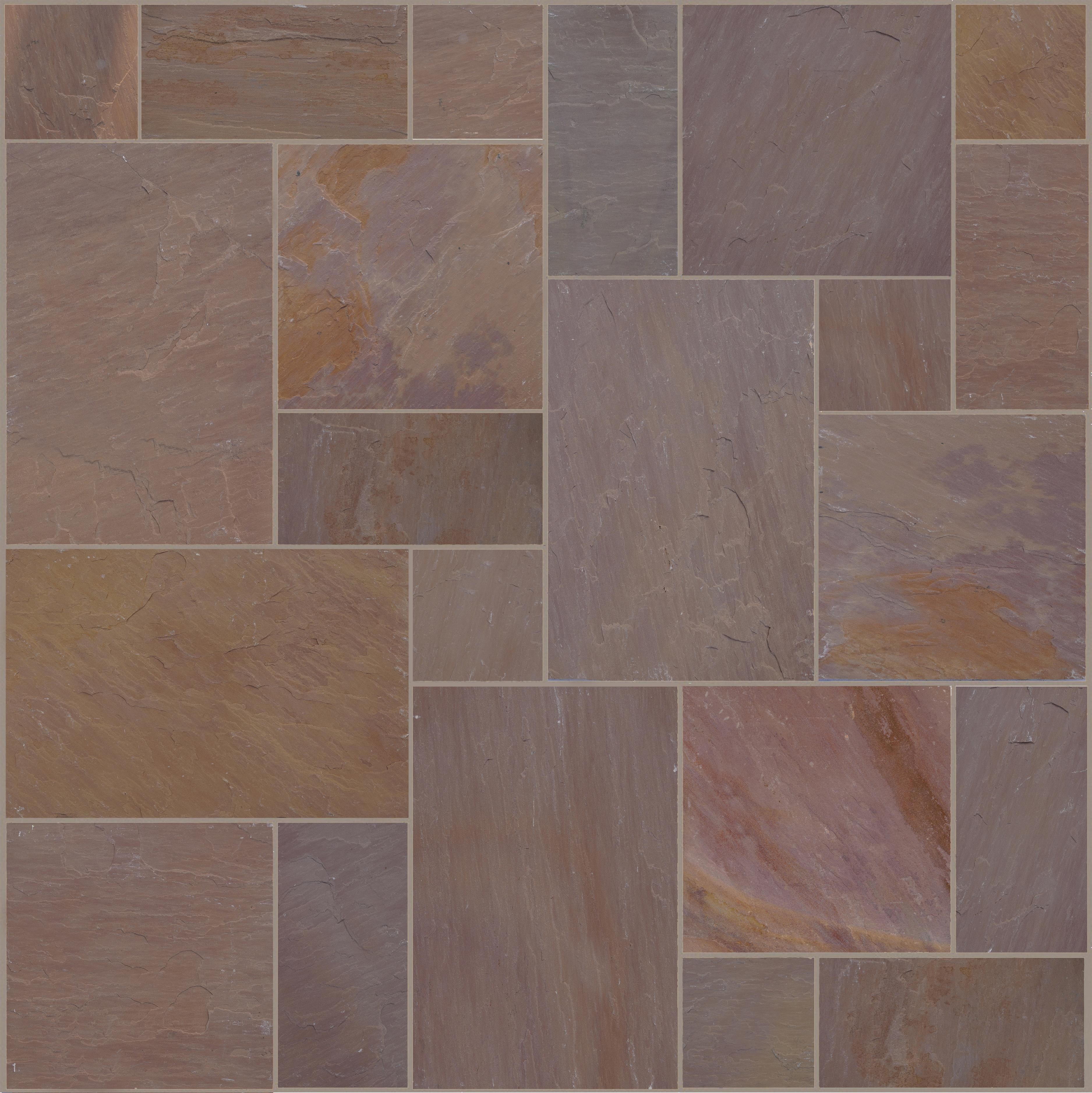 Indian Sandstone Calibrated - Modak Patio Pack |22mm| |15.25m²|