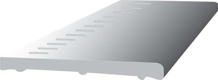 200MM Vented General Purpose Board White 5M Length KFV200