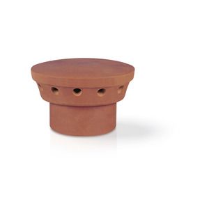 Red Flue Vent Top 190mm Spigot ( ref No 120 ) Redbank
