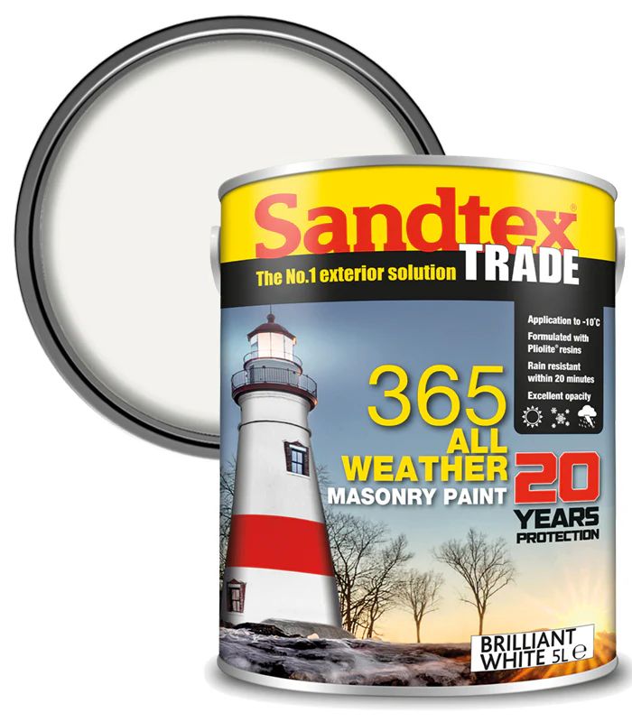 Sandtex 365 Smooth Brilliant White 5L