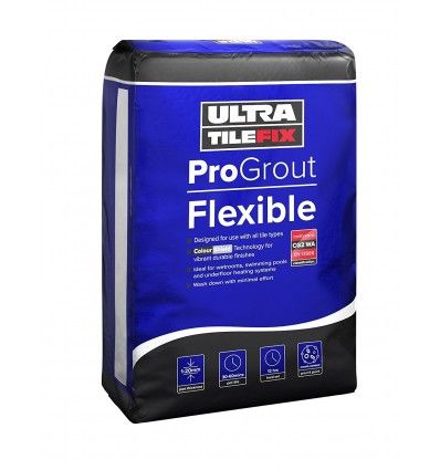 Pro Grout 10Kg Flexible Tile Grout Grey