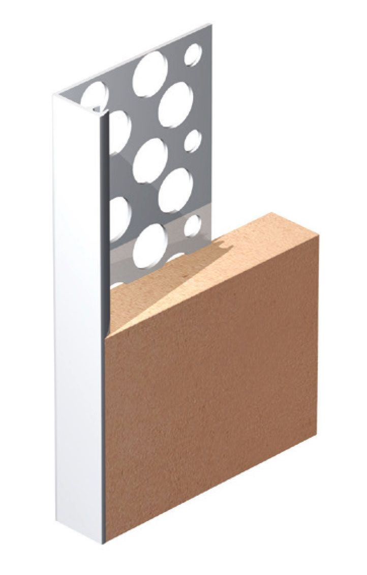 Expamet White Plastic Stop Bead 15mm 3000mm (PSB015F3000)