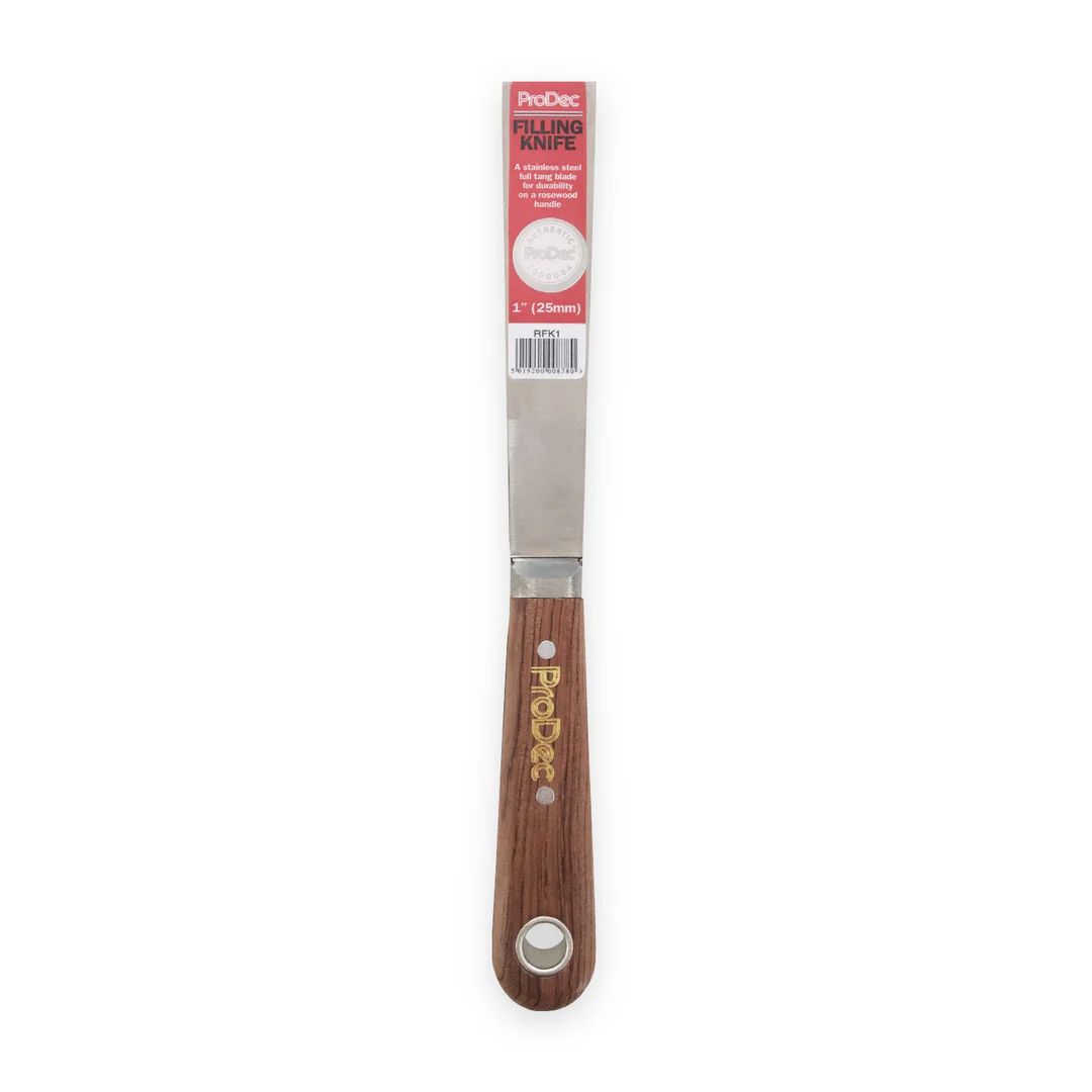1" FLEXIBLE FILLING KNIFE ROSEWOOD HANDLE
