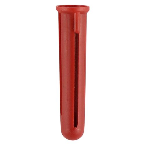 Red Plastic Plug 30mm 100pcs