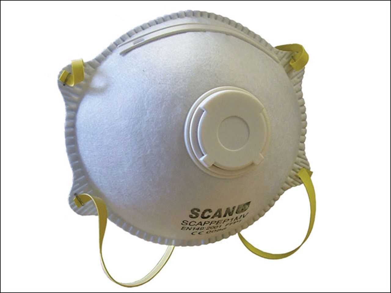 Scan Moulded Valved Disp Mask Ffp1 (3) Scappep1Mv