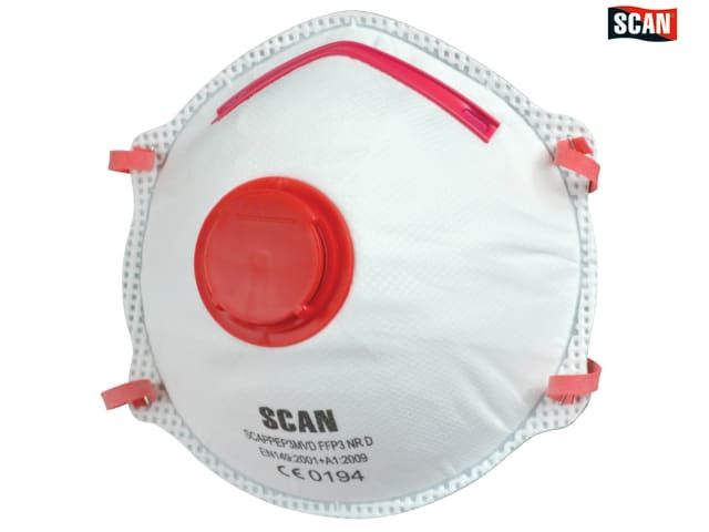 Scan Moulded Valved Disp Mask Ffp3 Scappep3Mvd