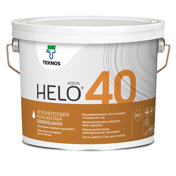 Teknos Helo 40 Special Clear Varnish 2.7L