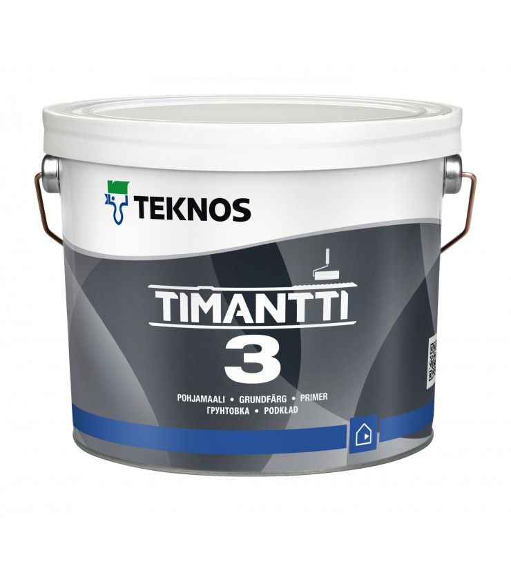 Teknos Timantti 3 White Primer 2.7L